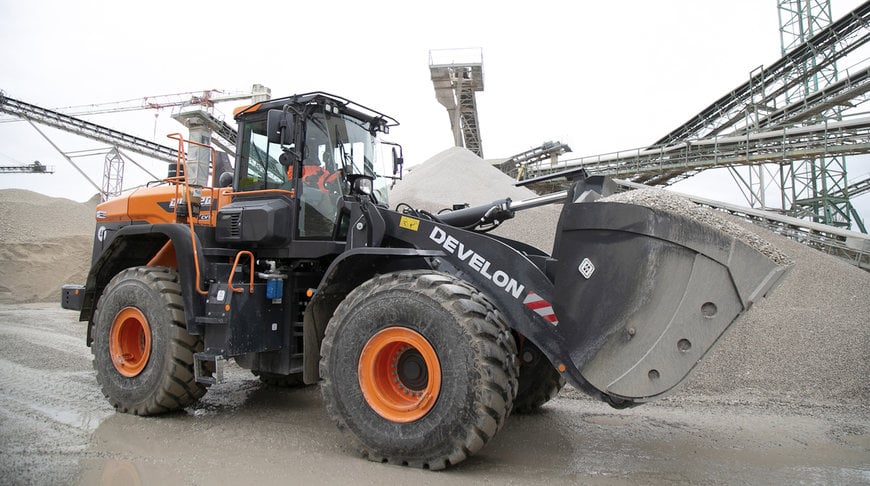 Develon DL420CVT-7 Enhances Efficiency at Trentin Group Quarry